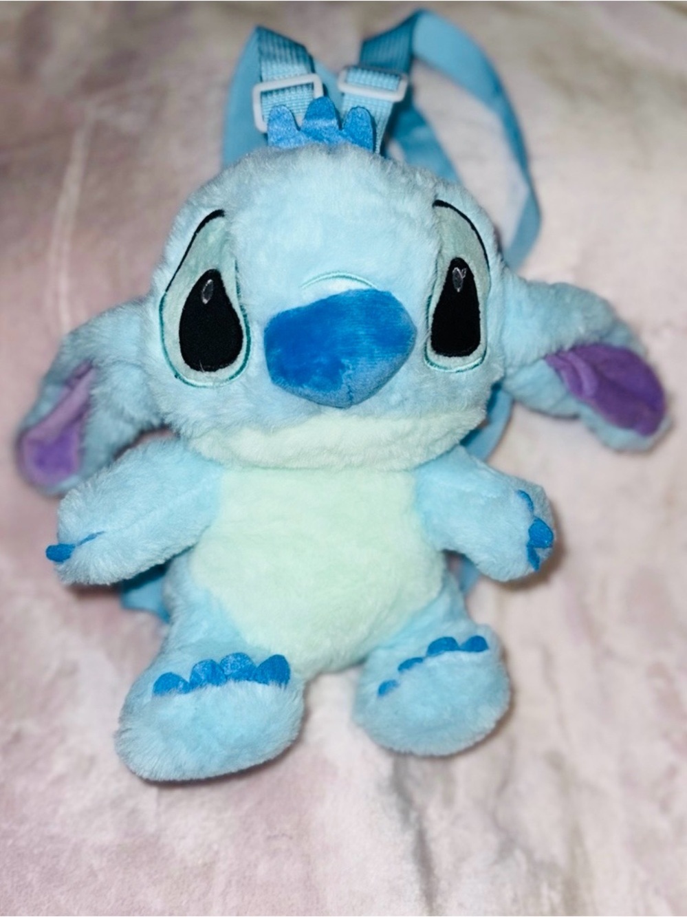 Stitch Plush Doll Backpack Lilo & Stitch Plush Toy Zipper Pouch Bag New - Picture 1 of 13